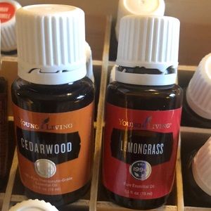 New lemongrass and cedarwood sealed oils